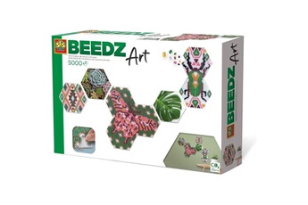 Bijou de déguisement SES CREATIVE Beedz art - hex tiles botanique
