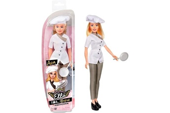 Poupée GENERIQUE Dream ella i am fashion doll - chef cuisiniere - poupée mannequin 29 cm
