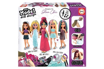 Autres jeux créatifs Educa My model doll design glam-chic