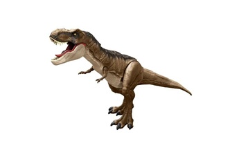 Figurine de collection Mattel Jurassic world - t. Rex super colossal - figurines d'action