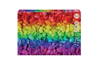 Puzzle Educa Puzzle - 500 pierres de couleur