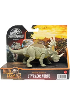 Figurine de collection Mattel Mattel hcl87 - jurassic world fierce force styracosaurus