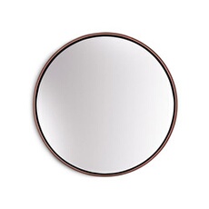 Miroir mural - Fournier Casa Chic by - cadre métallique - 40 cm - Doré rose