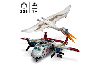 Autres jeux de construction Lego Lego 76947 jurassic world l'embuscade en avion du quetzalcoatlus, avion avec figurines de dinosaures, des 7 ans