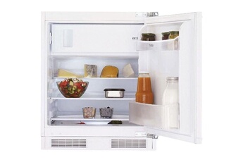 Beko Réfrigérateur 1 porte bu1153hcn - réfrigérateur intégrable table top 107l (92+15l) froid statique l59,5x h81,8cm blanc