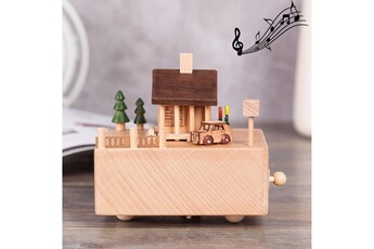 Boite à musique Wewoo Boîtes de musique en bois