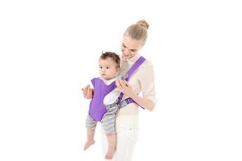 Porte-Bébés Wewoo Porte bébé nourrisson ergonomique respirant mesh sling sac à dos kangourou carrier pour 1-4 age violet