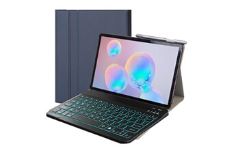 Wewoo Clavier pour tablette St500 samsung galaxy tab a7 t500 / t505 10,4 pouces 2020 étui en cuir amovible ultra-mince clavier bluetooth avec support et fonction de vei