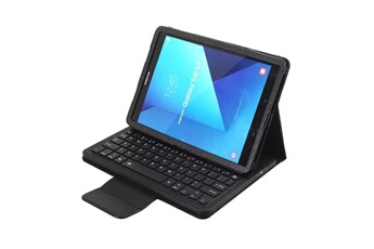 Wewoo Clavier pour tablette Sa500 samsung galaxy tab a7 t500 / t505 10,4 pouces 2020 litchi texture détachable clavier bluetooth étui en cuir à rabat horizontal avec support