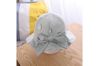 Casquette et chapeau sportswear Wewoo Mz9227 pêche motif enfants net chapeau pêcheur chapeau bébé crème solaire chapeau de soleil, taille: 50cm (vert)