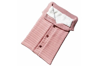 Drap bébé Wewoo Sac de couchage pour bébé nouveau-né rose pâle