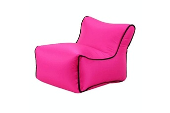 Fauteuil et pouf enfant Wewoo Mini sièges gonflables imperméables pour bébé coussin de siège de sac de haricots de sofachair furniture rouge de rose