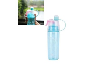 Gourde et poche à eau Wewoo Bouteille d'eau de pulvérisation créative bouteille de sport portable avec couvercle gobelet en plastique d'hydratation d'été beauté, taille: 400 ml (