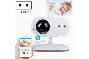 Babyphone Wewoo Babyphone vidéo babycam moniteur pour bébé avec caméra de surveillance sans fil wlses gc60 720pprise européenne