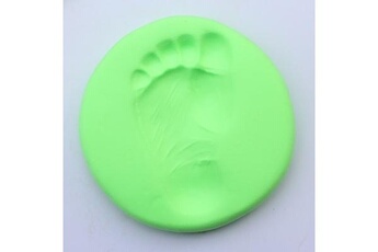 Empreinte bébé Wewoo Bébé main et pied encre modèle boue vert