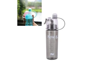 Gourde et poche à eau Wewoo Bouteille d'eau de pulvérisation créative bouteille de sport portable avec couvercle gobelet en plastique d'hydratation d'été beauté, taille: 400 ml (