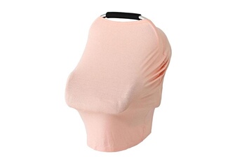 Accessoires poussettes Wewoo Housse multifonctionnelle de coussin de siège de sécurité de serviette d'allaitement en coton (rouge pastèque)