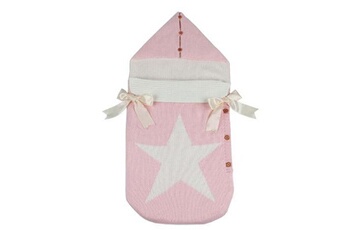 Drap bébé Wewoo Sacs de couchage tricotés cinq étoiles pour nouveau-nés hiverrose