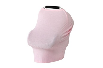 Accessoires poussettes Wewoo Housse de poussette de coussin de siège de sécurité pour serviette d'allaitement en coton multifonctionnelle (rose clair)