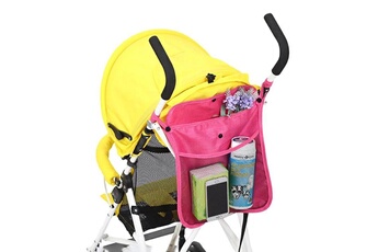 Accessoires poussettes Wewoo Sac de rangement trolley pour bébé de universel baby care rouge