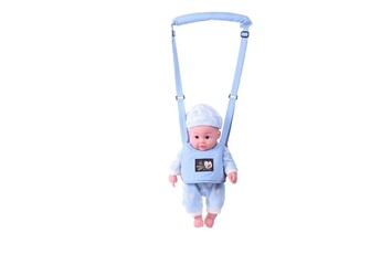 Porte-Bébés Wewoo Porte bébé ceinture pour tout-petit respirante anti-chute et bébébébé bleu