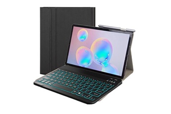 Wewoo Clavier pour tablette St500 samsung galaxy tab a7 t500 / t505 10,4 pouces 2020 étui en cuir clavier bluetooth détachable ultra-mince avec support et fonction de v