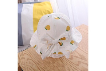 Casquette et chapeau sportswear Wewoo Mz9227 pêche motif enfants net chapeau pêcheur chapeau bébé crème solaire chapeau de soleil, taille: 50cm (blanc)