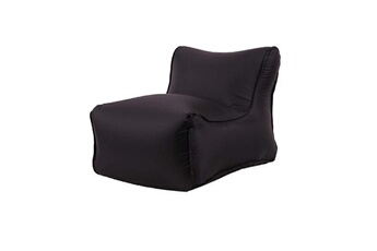Fauteuil et pouf enfant Wewoo Mini sièges gonflables imperméables pour bébé coussin de siège de sac de haricots de sofachair furniture noir
