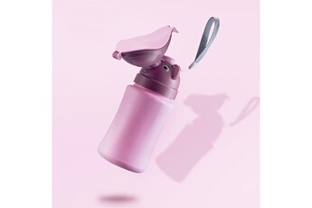 Pot bébé Wewoo 3 pcs bouteille de pipi réutilisable pour toilettes de voiture d'urinoir enfants rose fille