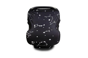 Accessoires poussettes Wewoo Housse de siège bébé multifonctionnelle élargie pour poussette pare-brise serviette d'allaitement (galaxy)