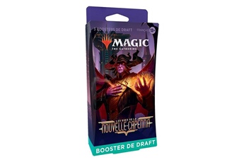 Carte à collectionner Wizards Of The Coast Pack de 3 boosters de draft scellés, magic the gathering - les rues de la nouvelle capenna sous blister vf