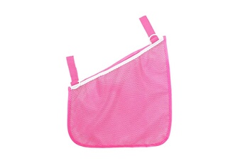 Accessoires poussettes Wewoo 3 pcs bébé poussette rangement net sac multi-fonction sac de rangement suspendu (rose)