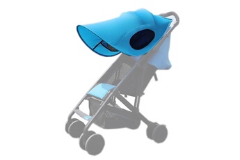 Accessoires poussettes Wewoo Poussette parasol anti-ultraviolet abri de poussette, bleu non imperméable