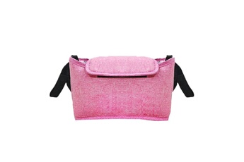 Accessoires poussettes Wewoo Sac de rangement suspendu pour poussette sac de poussette multifonctionnel de grande capacité (poudre de lin)
