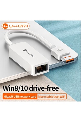 Adaptateur et convertisseur Yhemi USB Gigabit LAN/Hub MU702 USB3.0