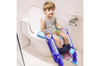 Réducteur toilette Einfeben Siège de toilette avec escalier siège de wc enfants chaise de toilette pot
