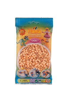 Autres jeux créatifs Hama Hama 207-78 - sac de perles à repasser 1000 pièces, peau claire