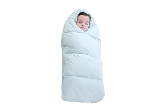 Drap bébé Wewoo Sac de couchage pour bébé épaissi couette chaud nouveau-nétaille 90 cmpour 1-2 ans bleu