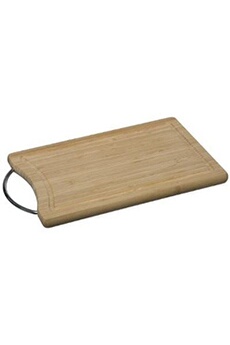 planche à découper five simply smart - planche à découper bambou 32cm naturel