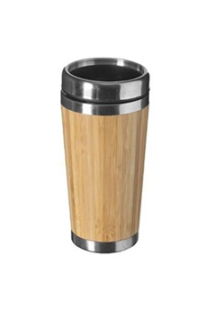 tasse et mugs five simply smart - mug isolant bambou 38cl naturel