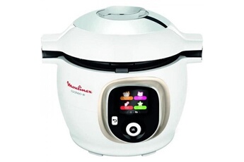 Robot préparation bébé Moulinex Multicuiseur - robot cuiseur moulinex ce851a10 intelligent cookeo + 6 l - 150 recettes préprogrammées - guide pas a pas - 1600w - blanc