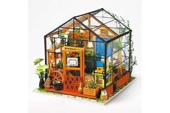 Autres jeux de construction Wewoo Maison artisanale bricolage modèle d'art créatif assembléstyle casey flower room
