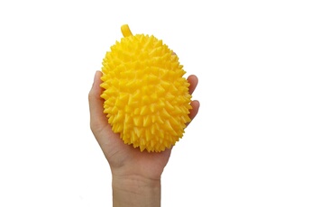 Autre jeux éducatifs et électroniques Wewoo 4 pcs decompression durian vent pinch fun enfants fruits main pincer balle de décompression jouet (orange)