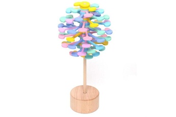 Autre jeux éducatifs et électroniques Wewoo Fidget cube bois massif rotatif lollipop série fischer ornements créatifs décompression jouet artefact macaron