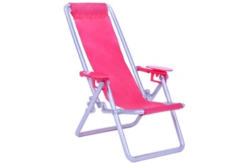 Autre jeux éducatifs et électroniques Wewoo 1 6 fauteuil de plage pliant inclinable pour poupée barbie pas de