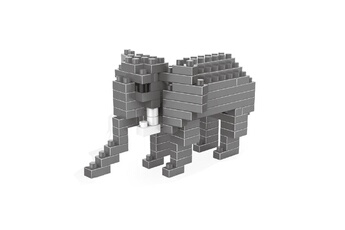Autres jeux de construction Wewoo Jeu construction diy éléphant modèle en plastique particule de diamant bloc assemblé jouets lego