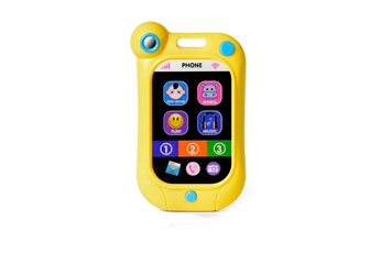 Autre jeux éducatifs et électroniques Wewoo Téléphone jouet bébé arrête de pleurer mobile infantile simulation intelligent enfants éducatifs petite enfance jouets jaune