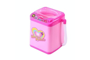 Autres jeux de construction Wewoo Mini machine à laver électrique pretend play enfants meubles jouets rose