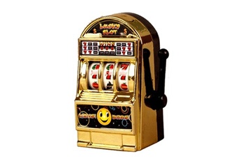 Autre jeux éducatifs et électroniques Wewoo 10pcs vintage mini petite machine à sous chanceux jouet pour enfants en bas âge or