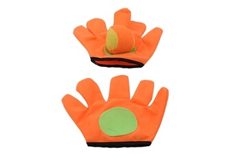 Autre jeu de plein air Wewoo Sports de plein air jouets enfants peluche collant balle gants de capture fixéstaille s